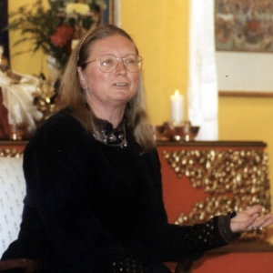 Lopön Rita teaching at a Shambhala Center in 2008.