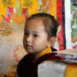 Minling Dungse Rinpoche on his 3rd birthday