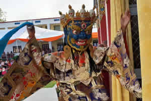 The Great Tse Chu ceremony at Mindrolling Monastery